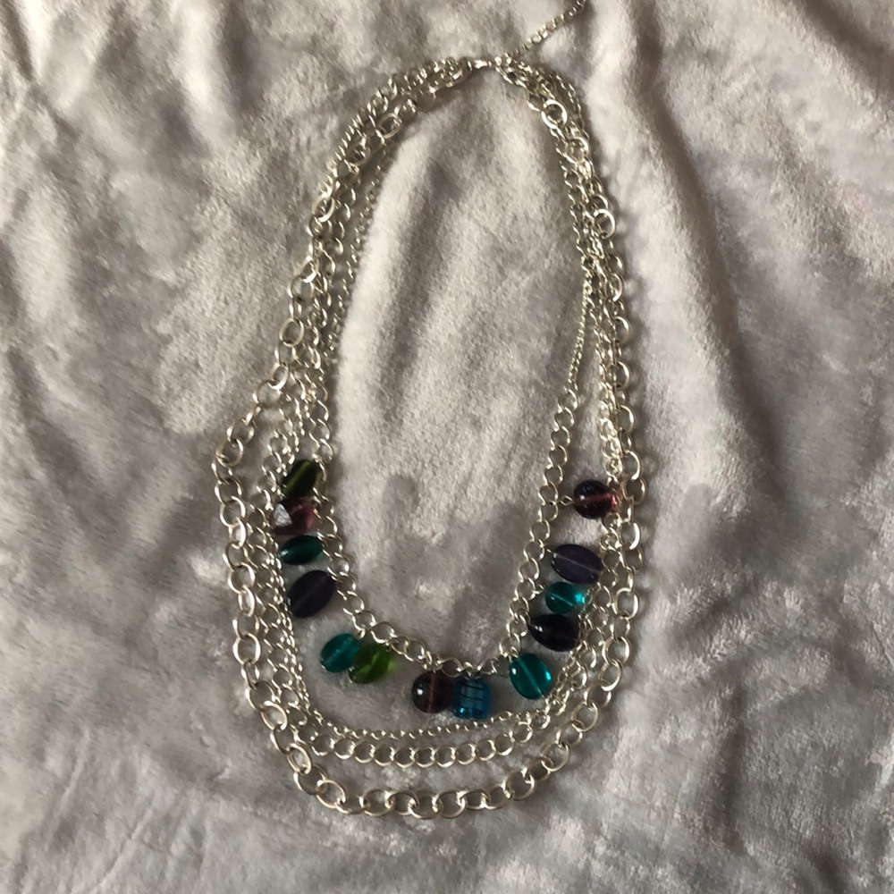 4-strand statement necklace